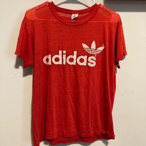 VTG Adidas See Through Shirt Mens M